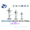 Aluminum Alloy Clamps for Twin Conductors/Electric Power Fitting/Cable Fittings